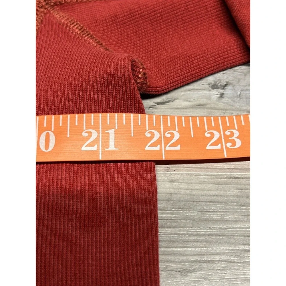 Tommy Bahama 1/4 Zip Pullover Long Sleeve Shirt Island Crafted Perfect Fit Red M